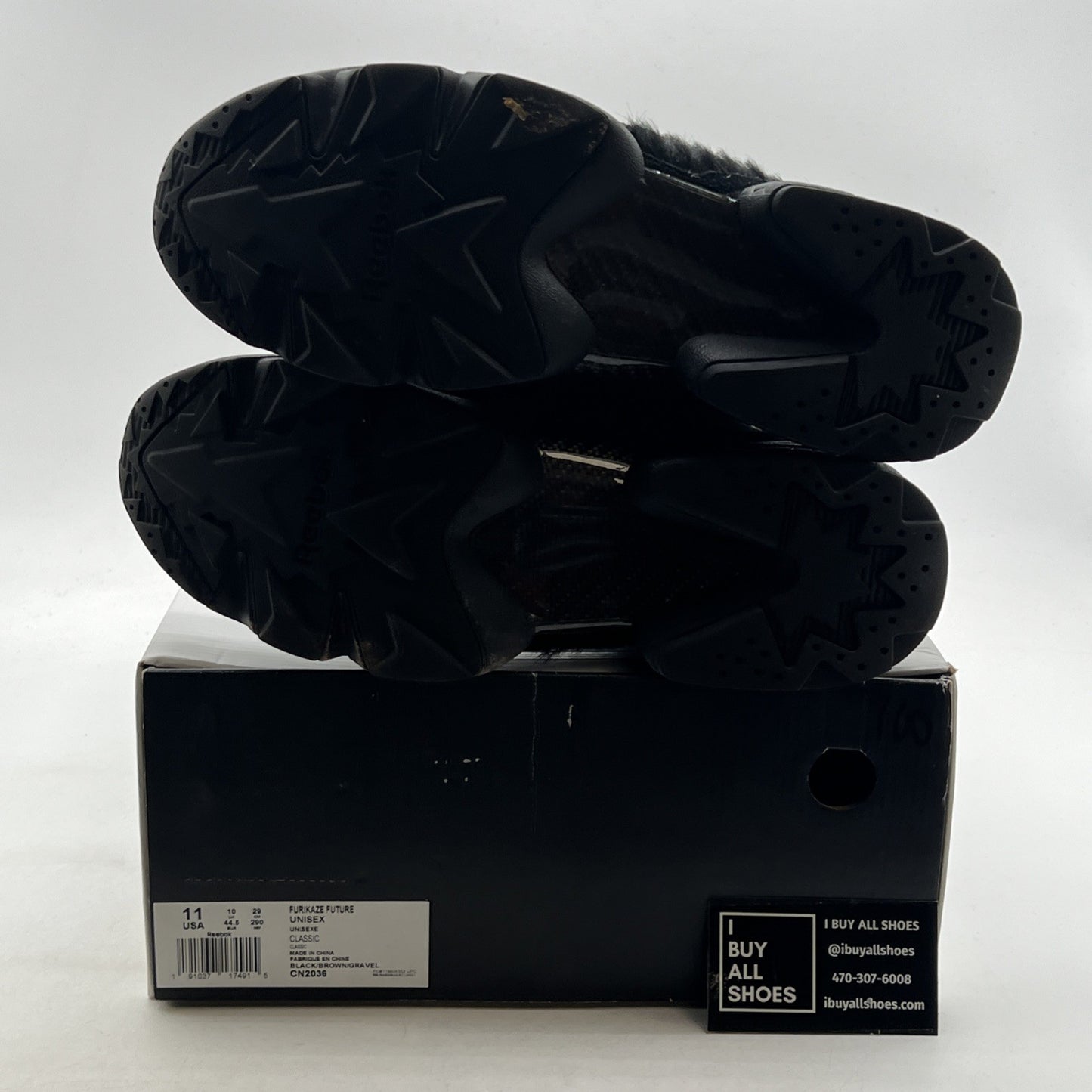 Size 11 - Reebok Furikaze x Future Black (CN2036)