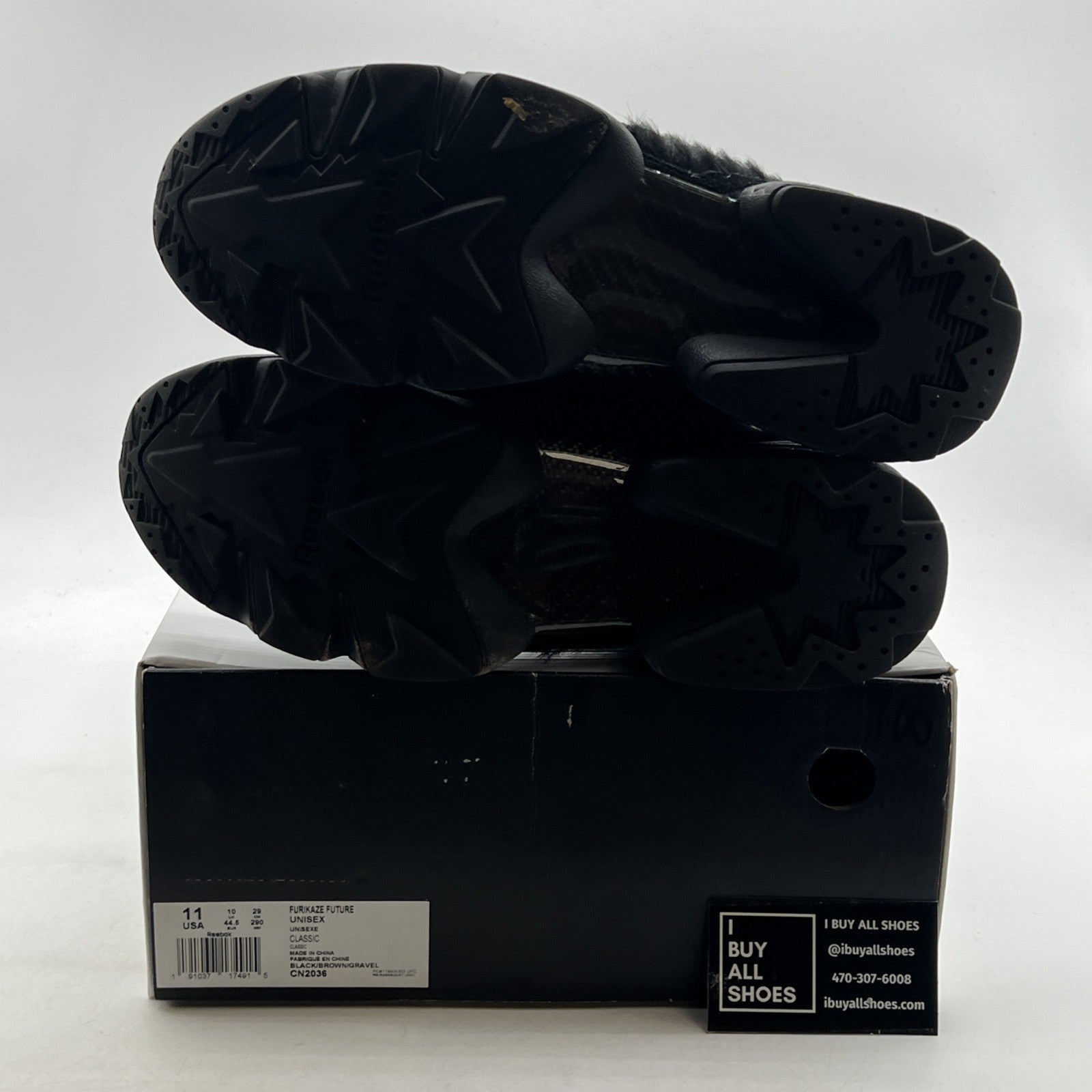 Size 11 - Reebok Furikaze x Future Black (CN2036)