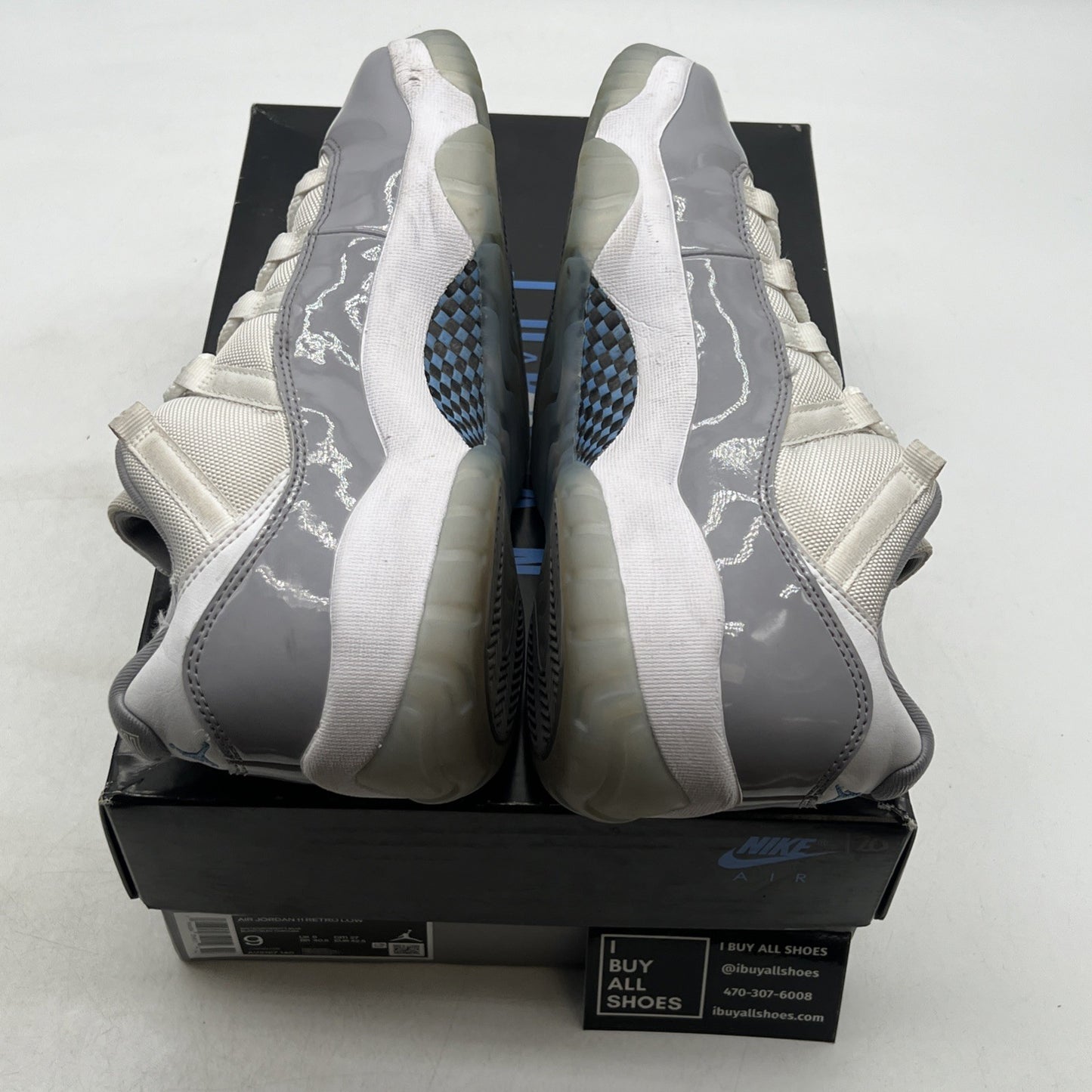 Size 9 - Air Jordan 11 Retro Low Cement Grey (AV2187-140)