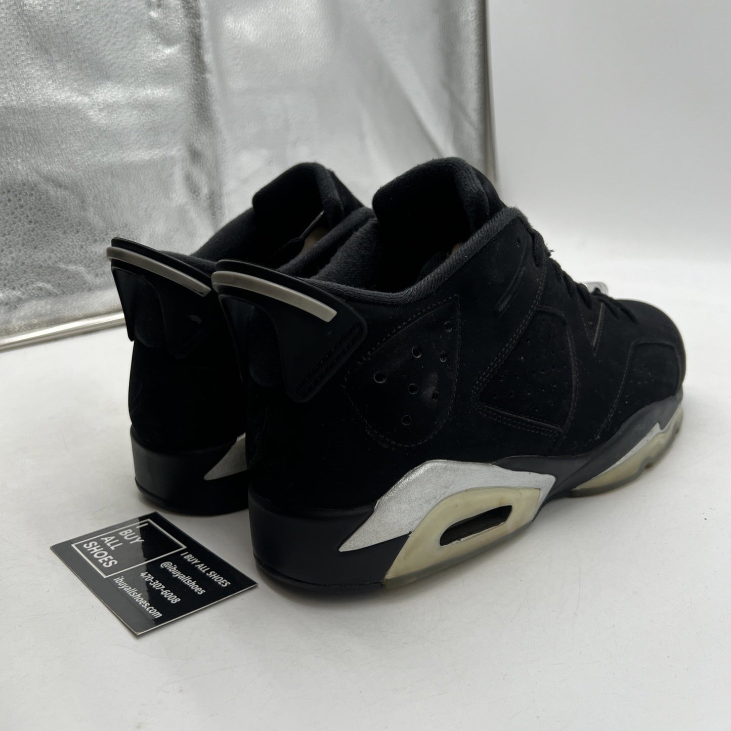 Size 10.5 - Air Jordan 6 Retro Low Chrome (304401-003)