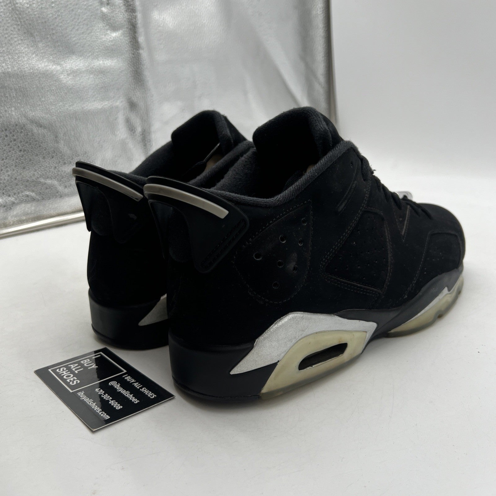 Size 10.5 - Air Jordan 6 Retro Low Chrome (304401-003)