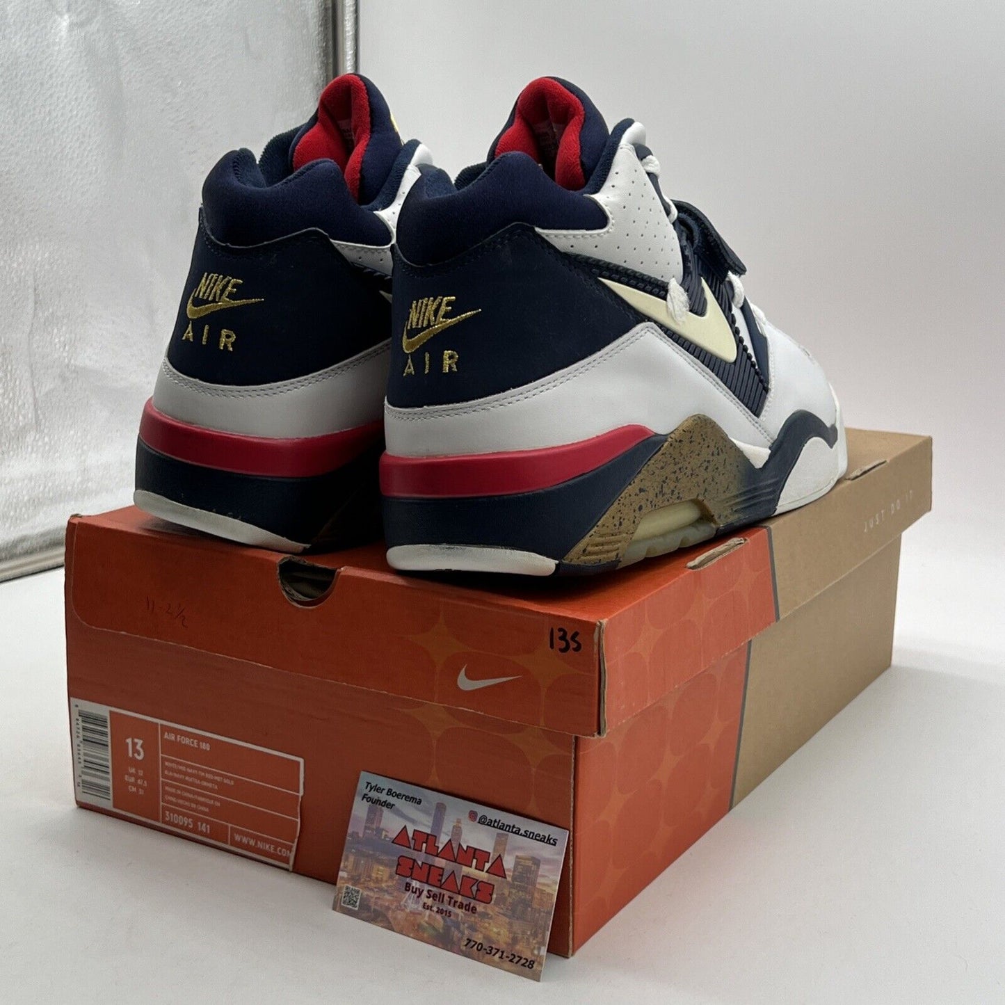 Size 13 - Nike Air Force 180 Olympic (310095-141)