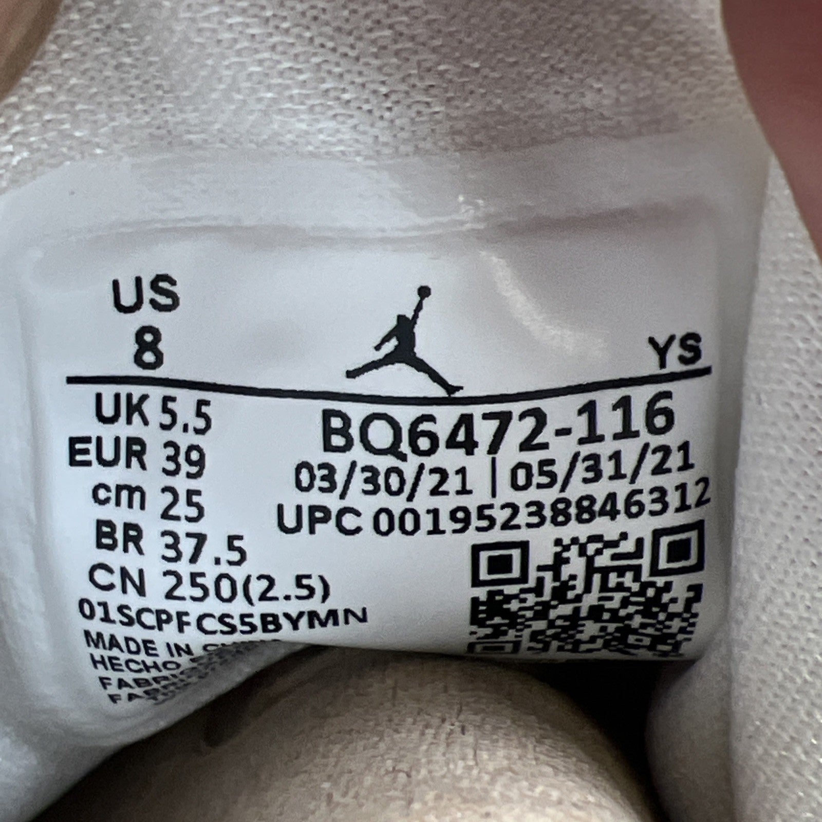 Size 8 - Air Jordan 1 Mid Habanero Red W (BQ6472-116)