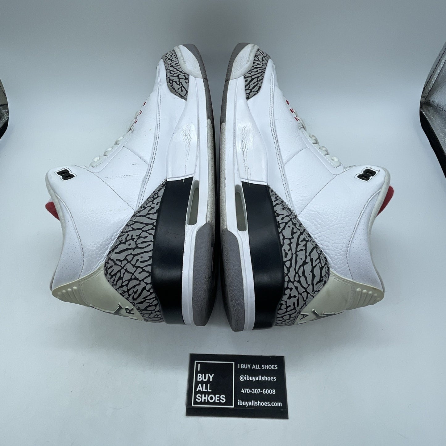 Size 14 - Air Jordan 3 Retro White Cement 2011 (136064-105)