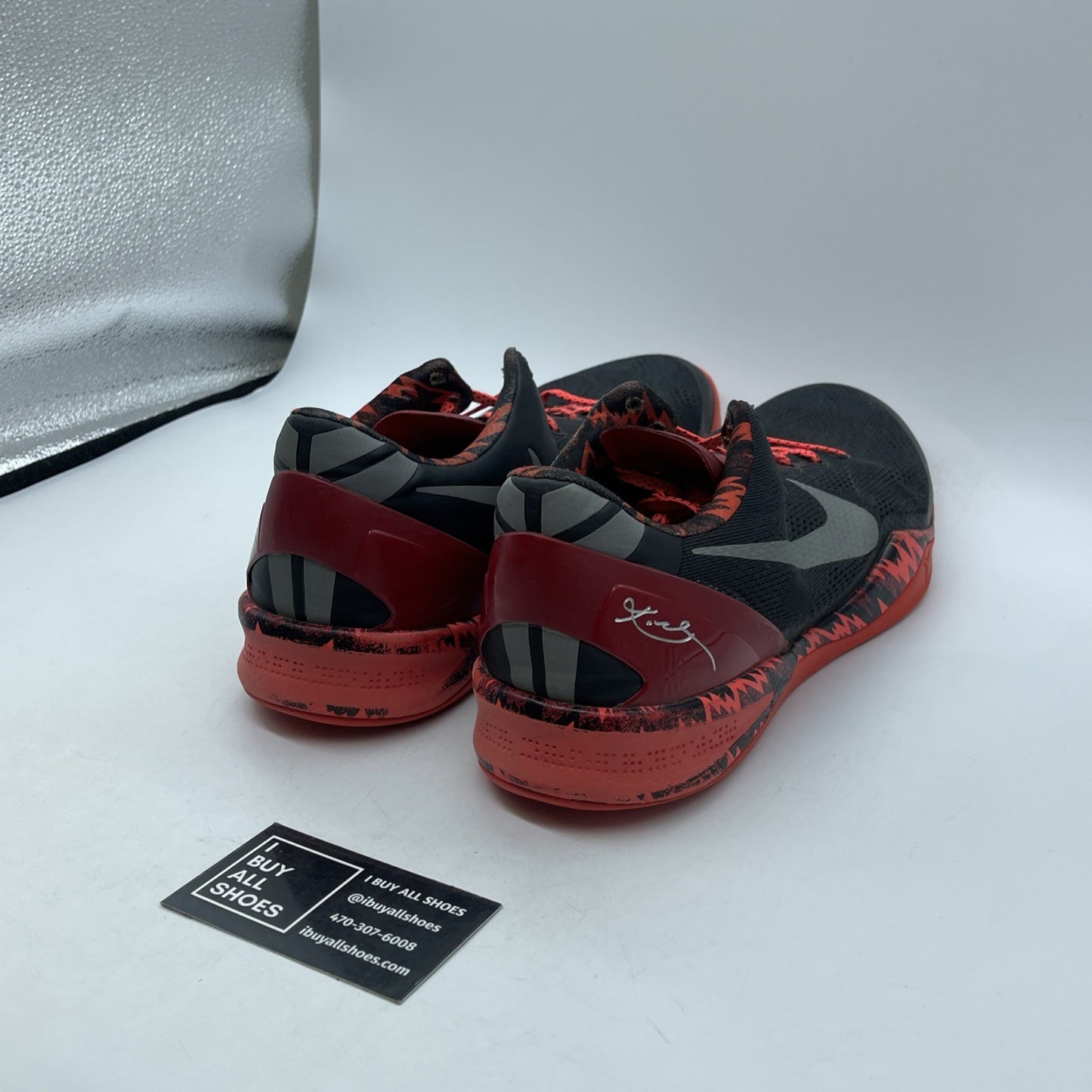 Size 12 - Nike Kobe 8 Philippines Pack - Gym Red Black Suede (613959-002)