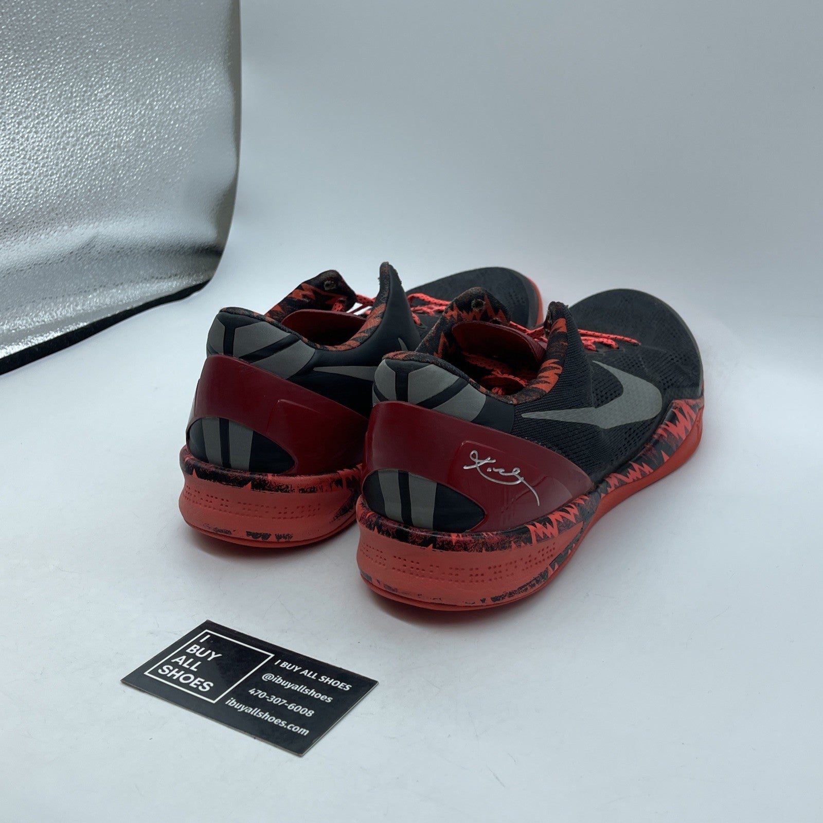 Size 12 - Nike Kobe 8 Philippines Pack - Gym Red Black Suede (613959-002)