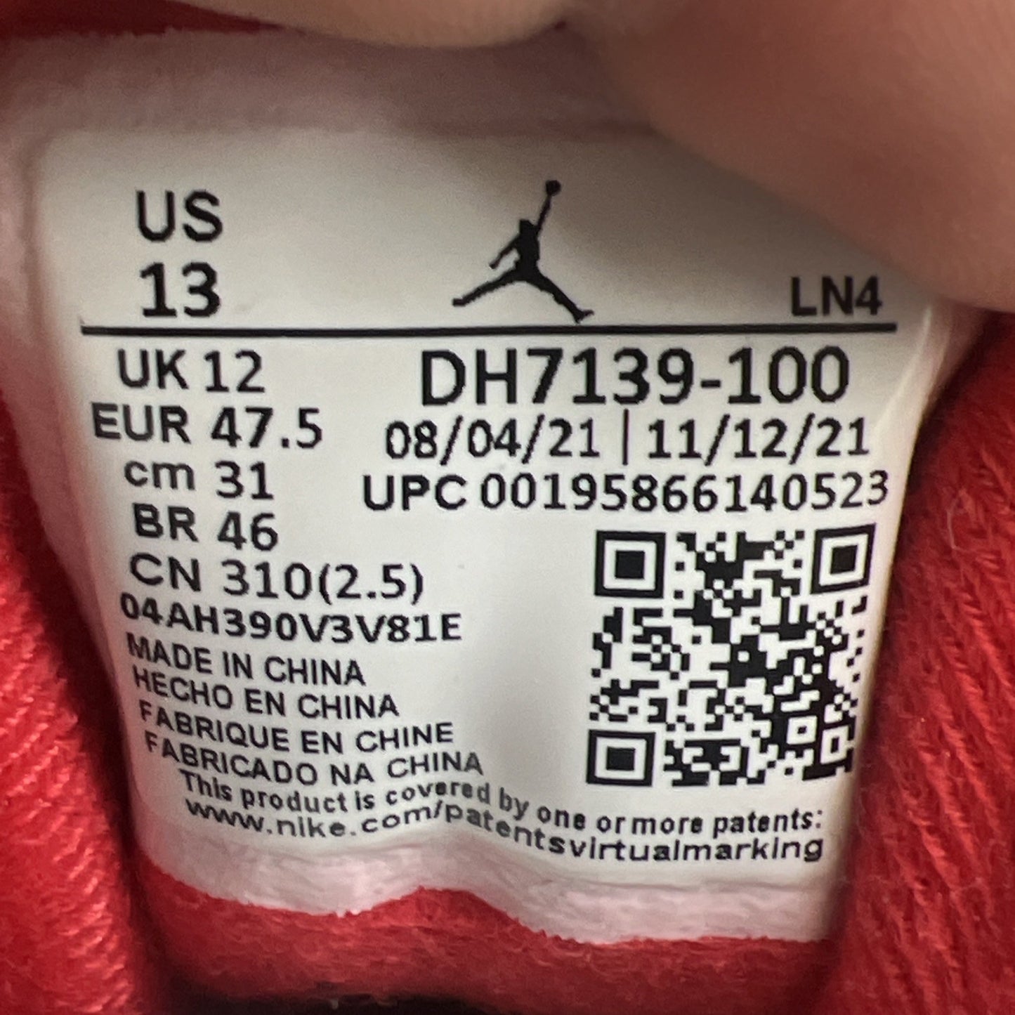 Size 13 - Air Jordan 3 Muslin (DH7139-100)