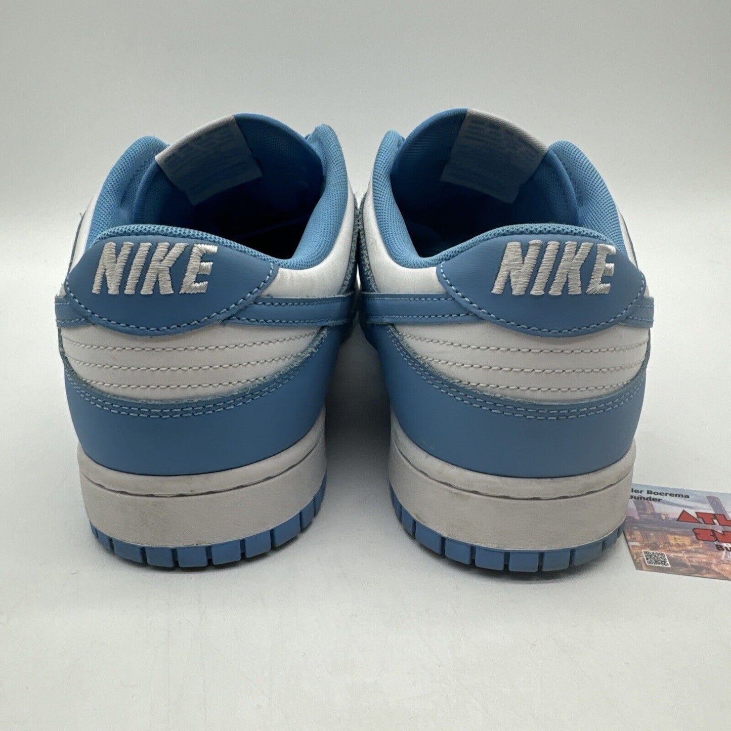 Size 14 - Nike Dunk Low University Blue Unc White Blue Baby Chapel Hill White