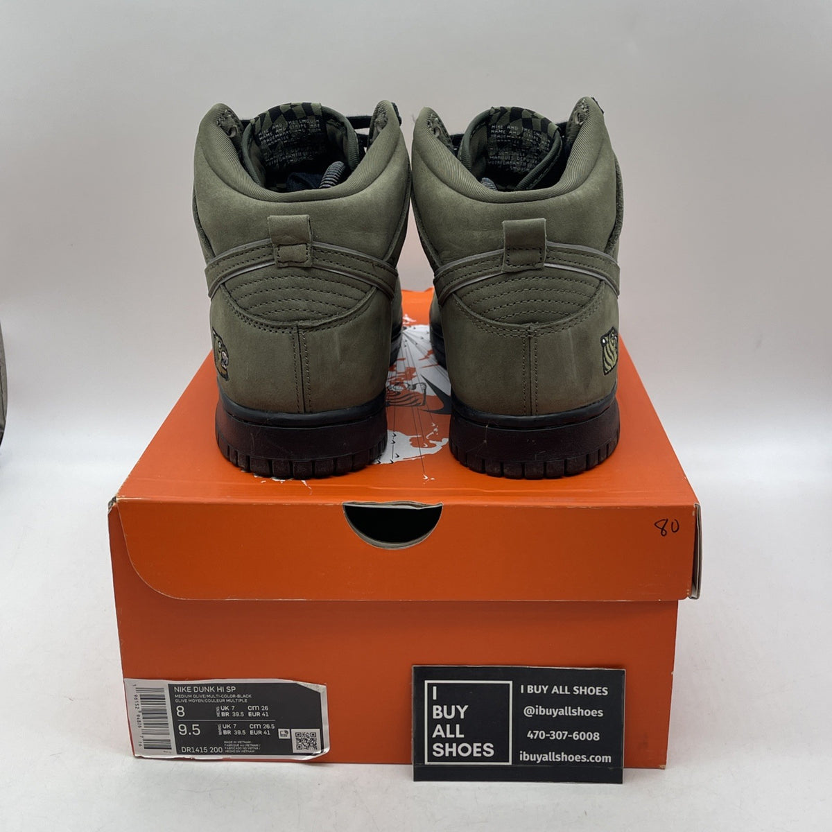 Size 8 - SOULGOODS x Nike Dunk SP High 90s (DR1415-200)