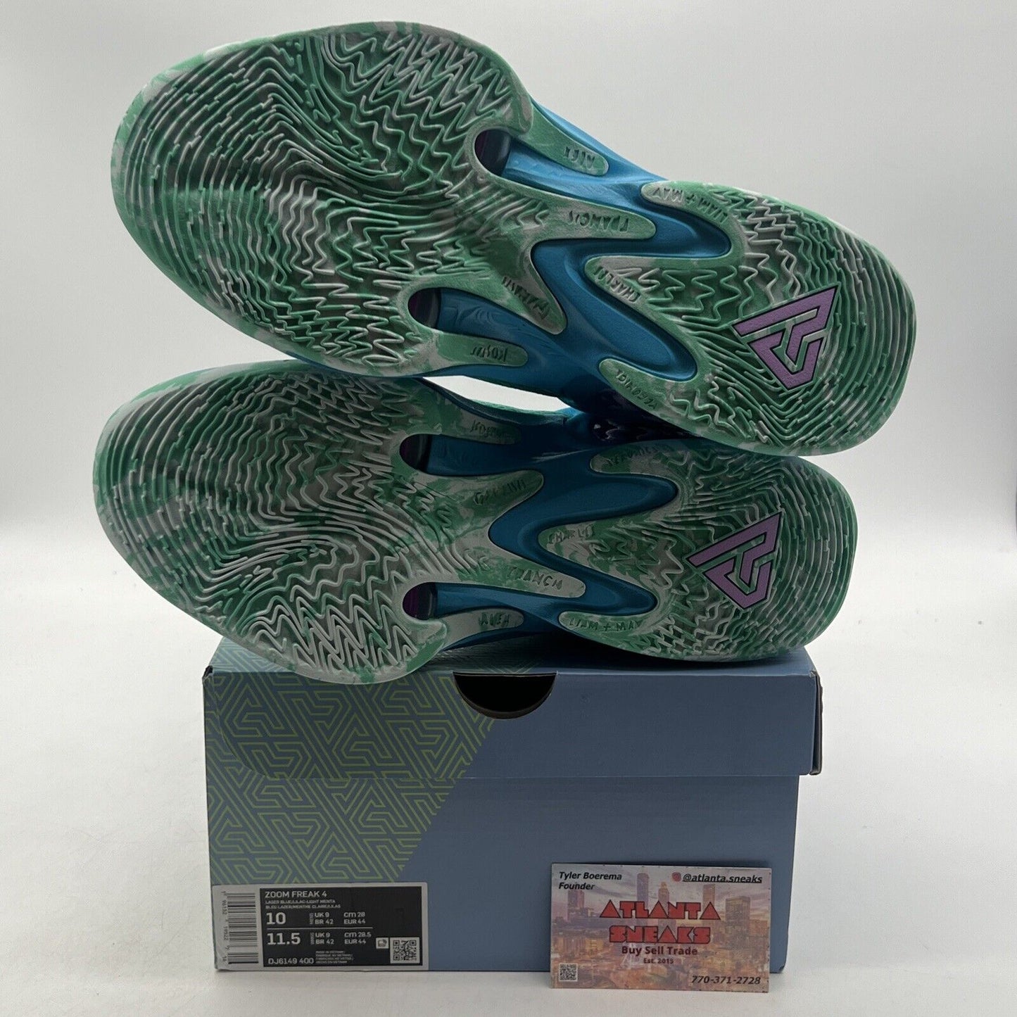 Size 10 - Nike Zoom Freak 4 Birthstone (DJ6149-400).