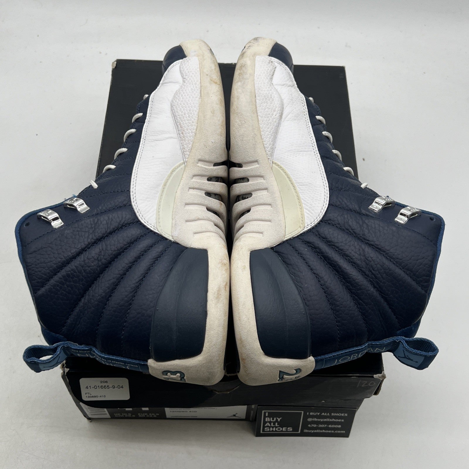 Size 11.5 - Air Jordan 12 Retro 2012 Obsidian (130690-410)