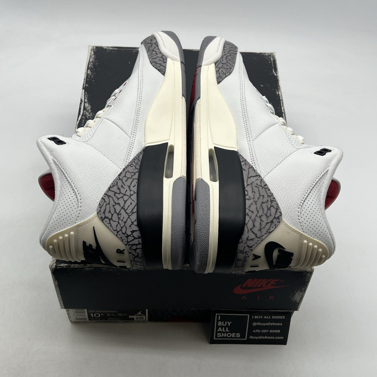 Size 10.5 - Air Jordan 3 Retro  White Cement Reimagined (DN3707-100)