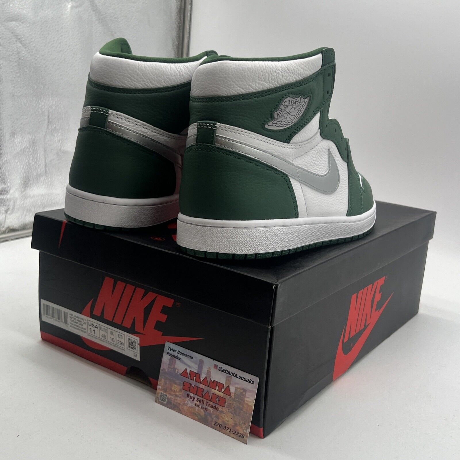 Size 11 - Air Jordan 1 Retro OG High Gorge Green (DZ5485-303)