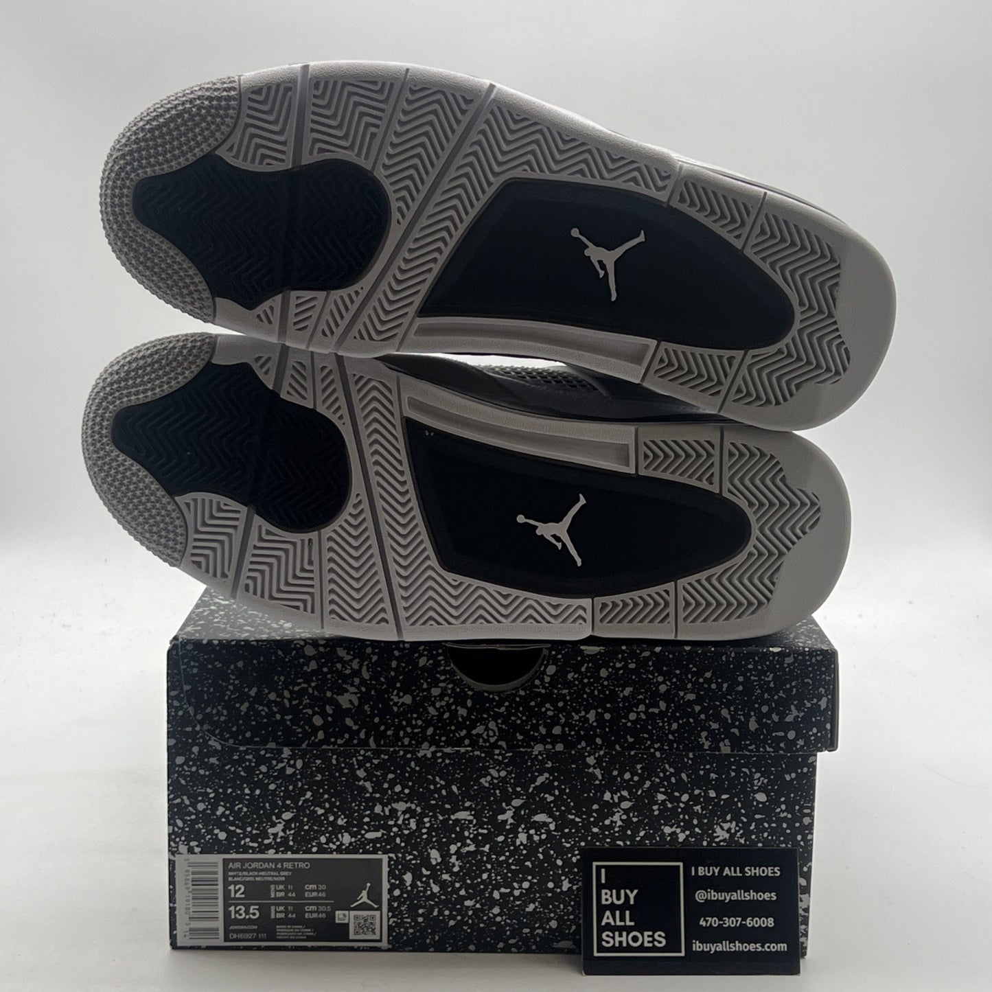 Size 12 - Air Jordan 4 Retro Mid Military Black (DH6927-111)