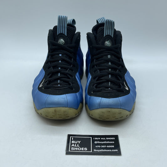 Size 8 - Nike Air Foamposite One University Blue Black Suede (314996-402)