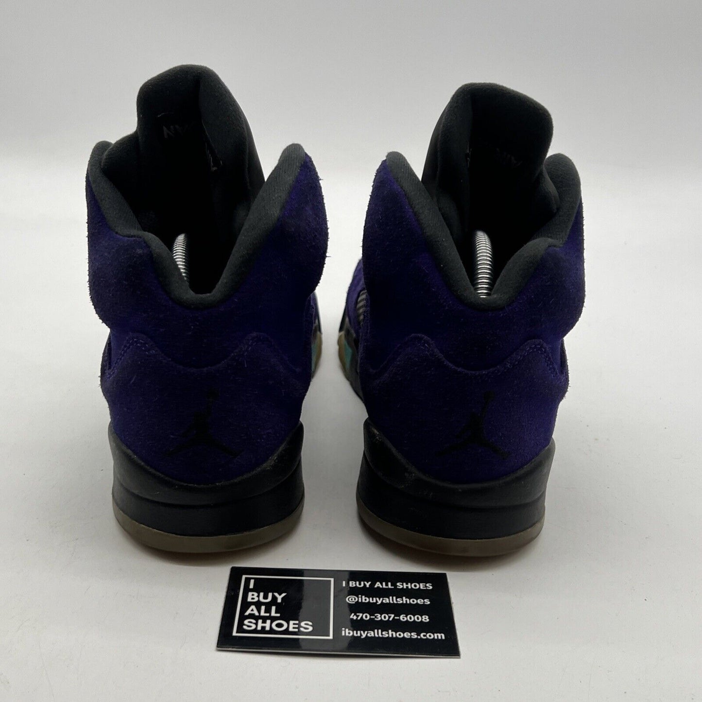 Size 9.5 - Air Jordan 5 Retro Alternate Grape 2020 (136027-500)