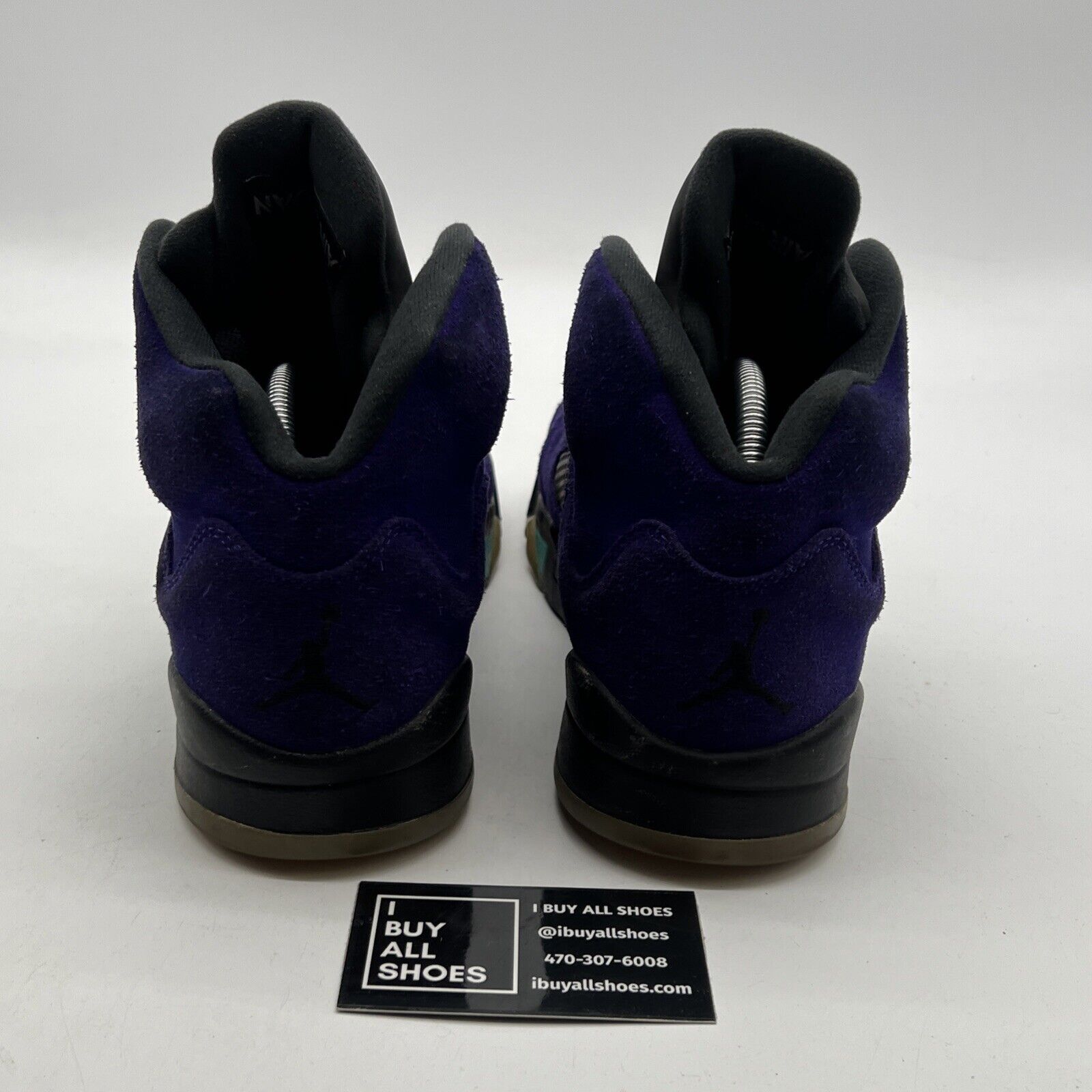 Size 9.5 - Air Jordan 5 Retro Alternate Grape 2020 (136027-500)