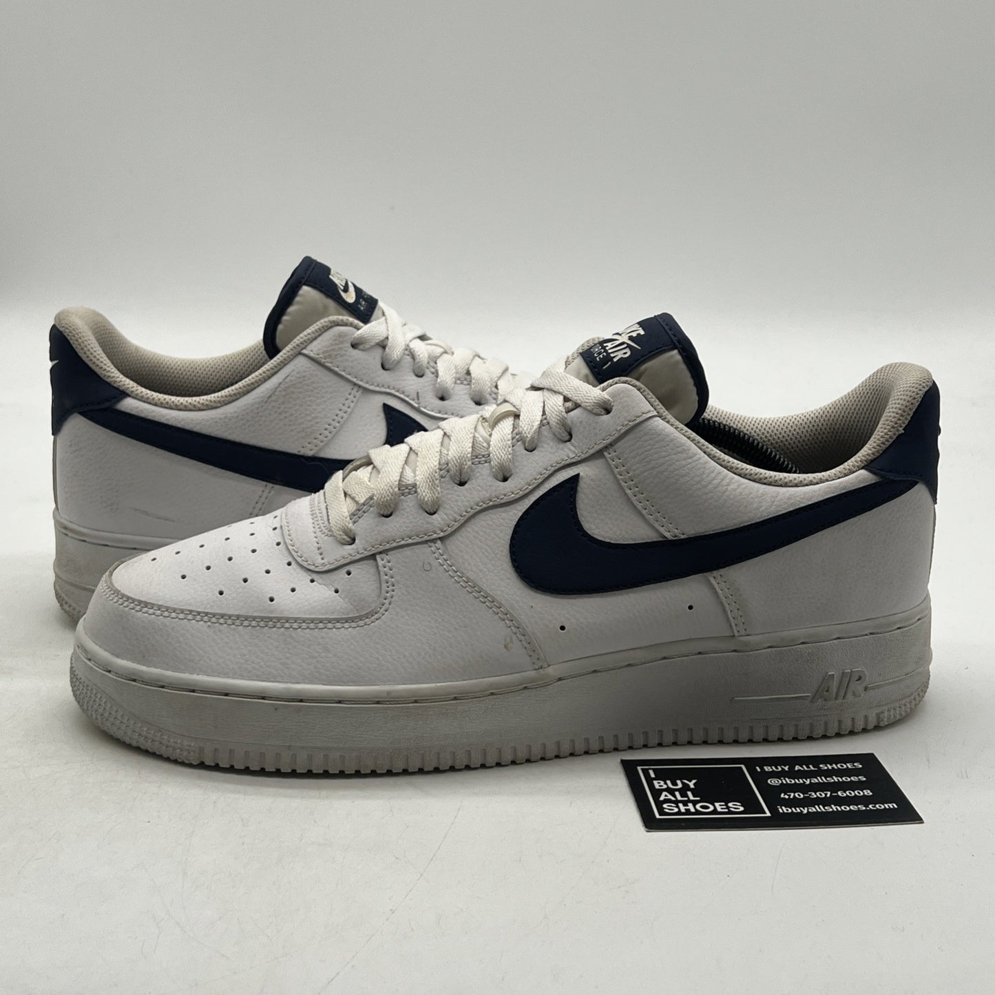 Size 12 - Nike Air Force 1 '07 Midnight Navy (CJ1607-100)