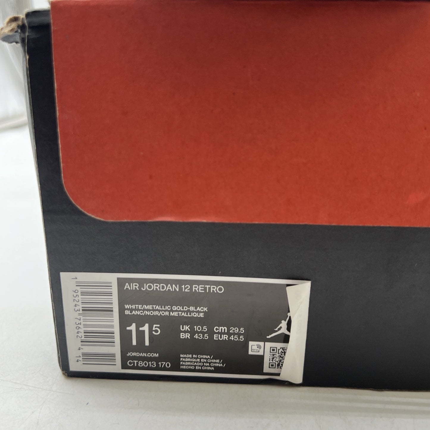 Size 11.5 - Air Jordan 12 Royalty (CT8013-170)