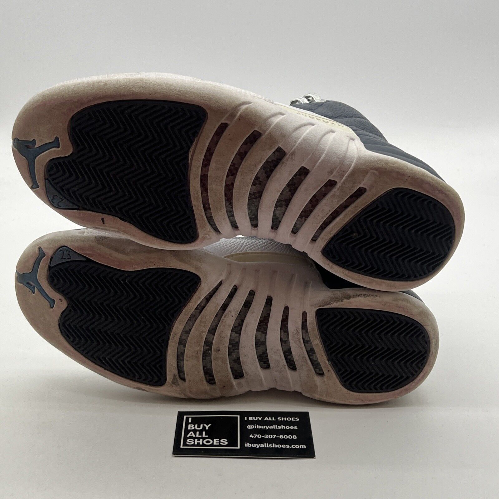Size 8.5 - Air Jordan 12 Retro 2012 Obsidian (130690-410)