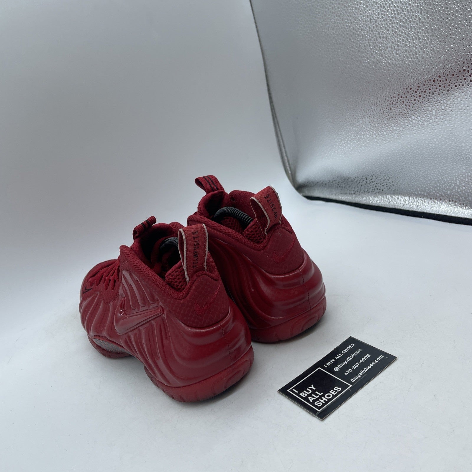 Size 7.5 - Nike Air Foamposite Pro Gym Red (624041-603)
