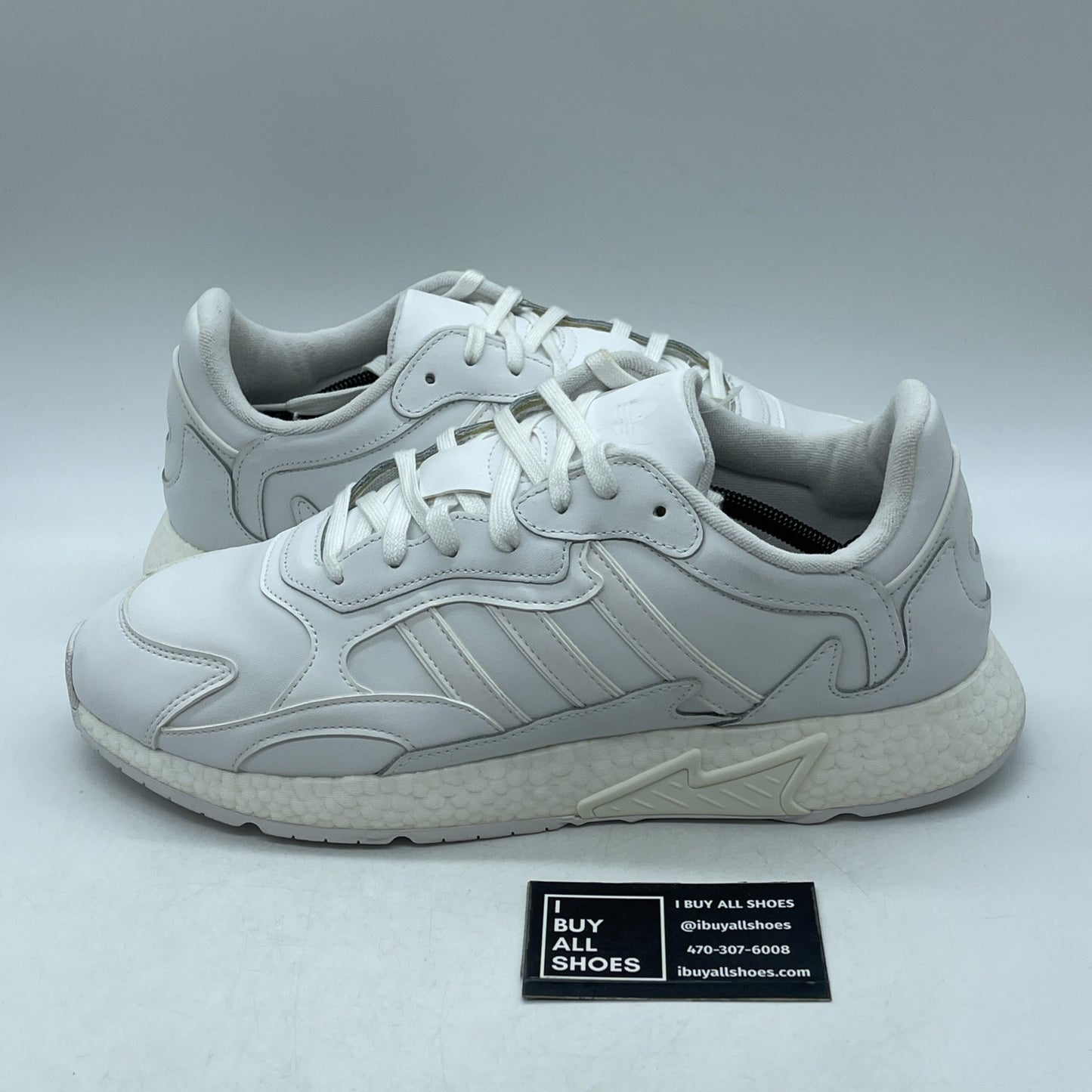 Size 13 - Adidas Tresc Run White Reflective (EH0965)