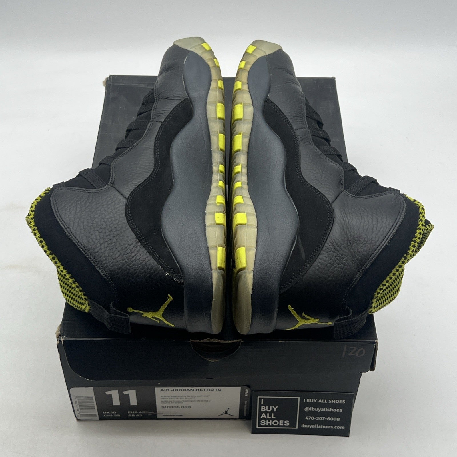 Size 11 - Air Jordan 10 Retro Venom (310805-033)