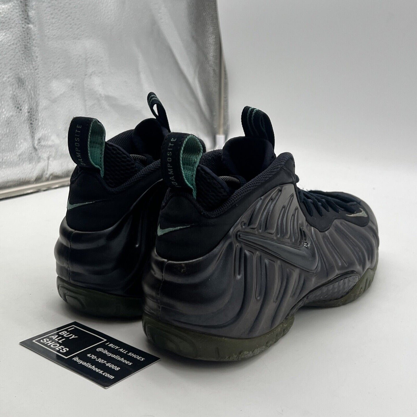 Size 9.5 - Nike Air Foamposite Pro Aqua (624041-402)