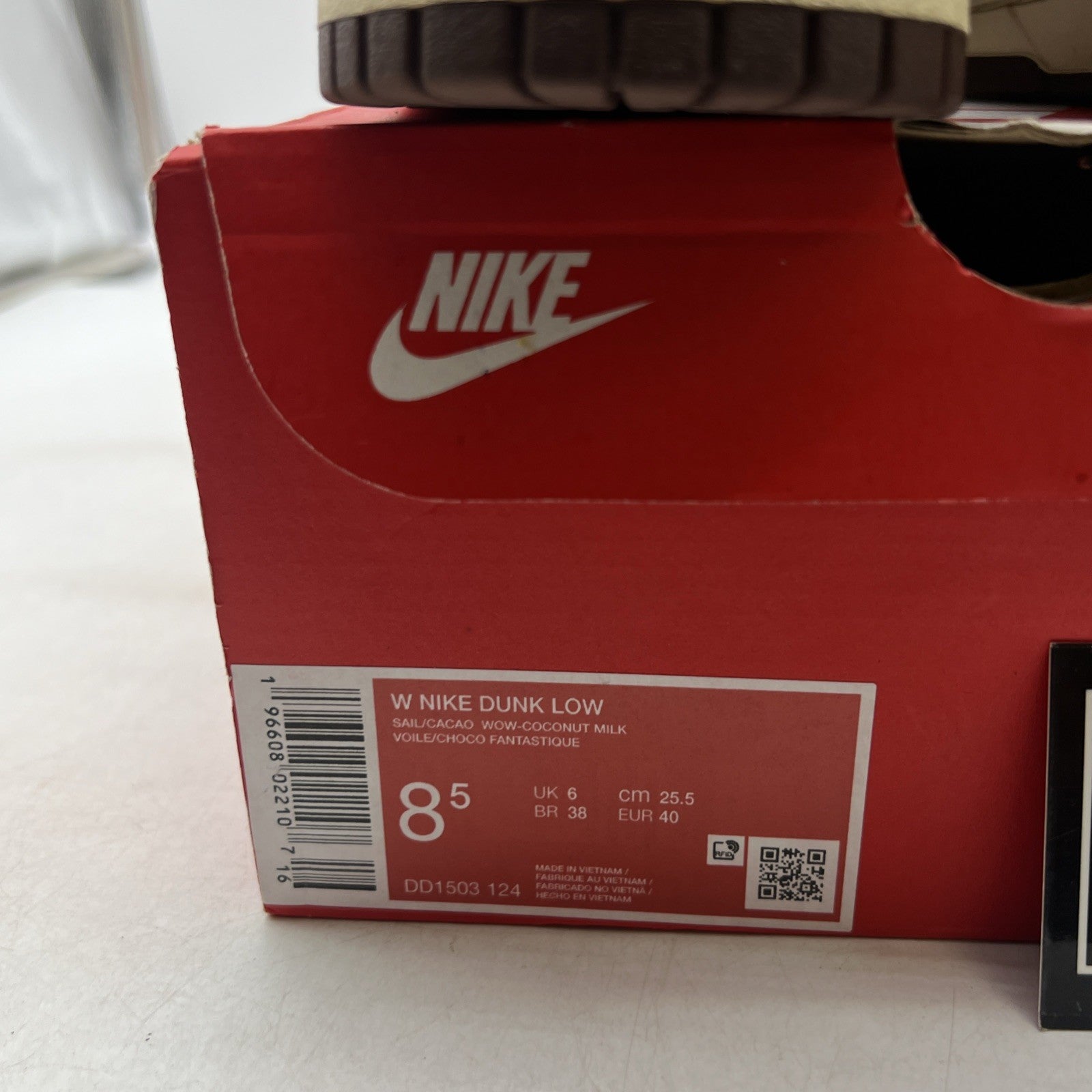 Size 8.5 - Nike Dunk Low Cacao Wow W (DD1503-124)