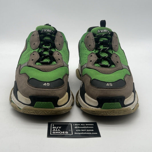 Size 12 - BALENCIAGA Low Cut Sneakers GRN 536737