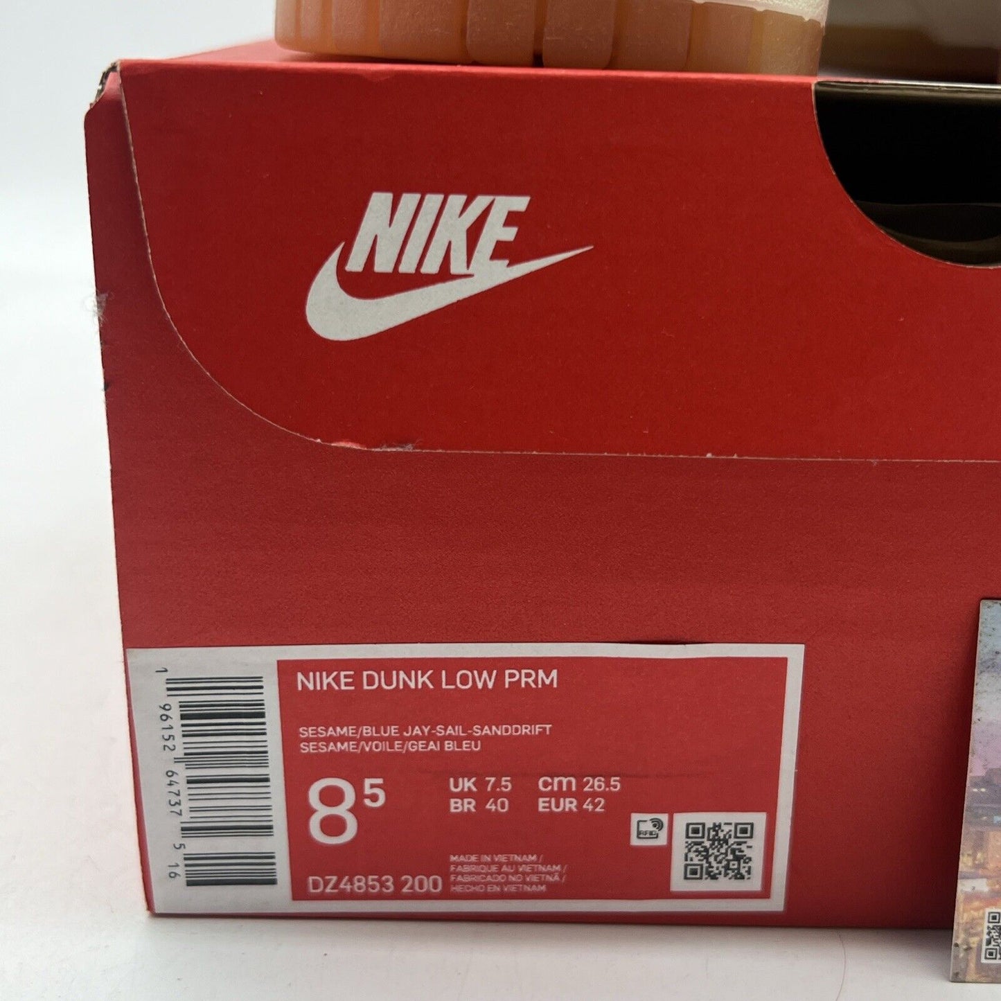 Size 8.5 - Nike Dunk Low Premium Montreal Bagel Sesame (DZ4853-200)