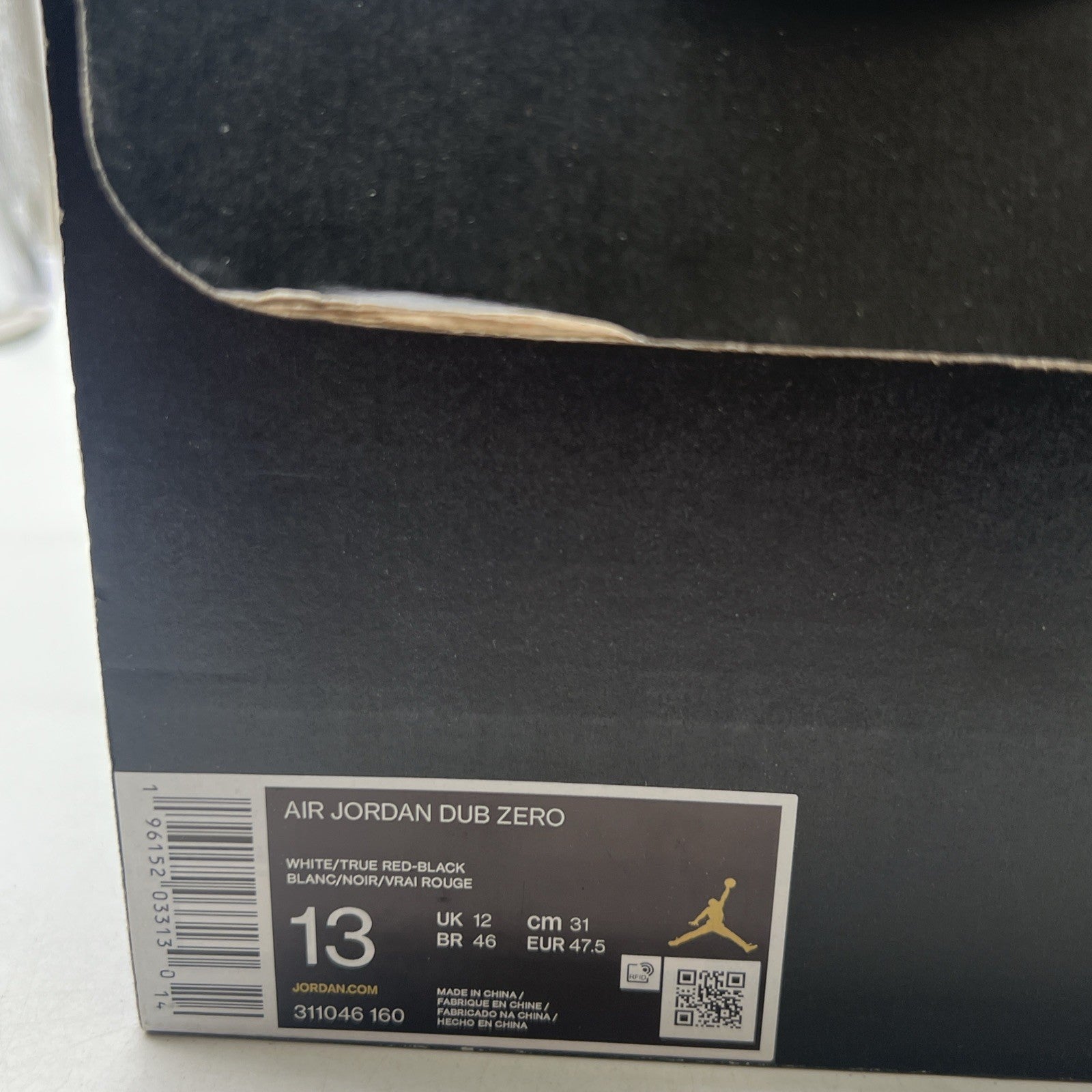 Size 13 - Jordan Dub Zero 2022 Varsity Red (311046-160)