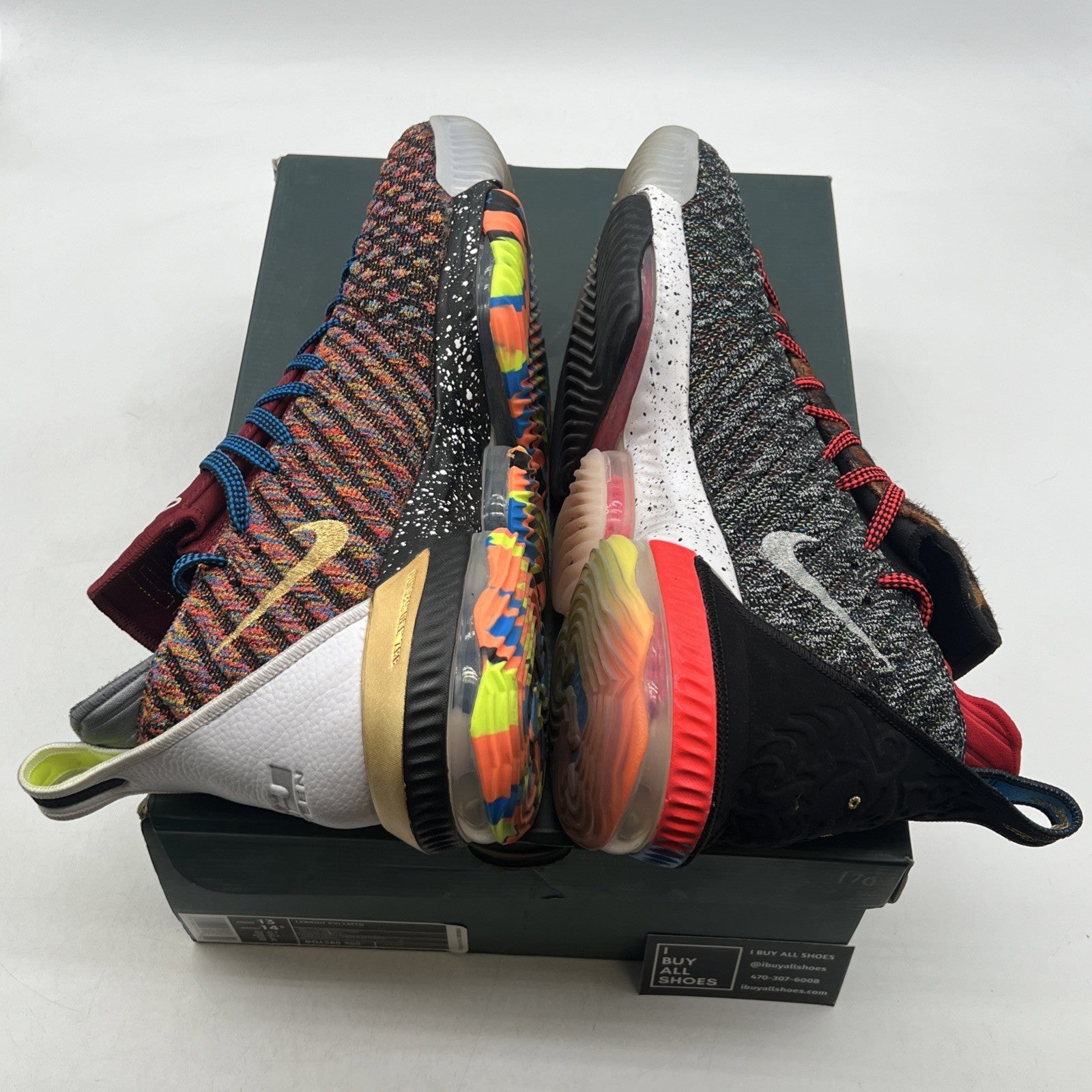 Size 13 - Nike LeBron 16 What The (BQ6580-900)