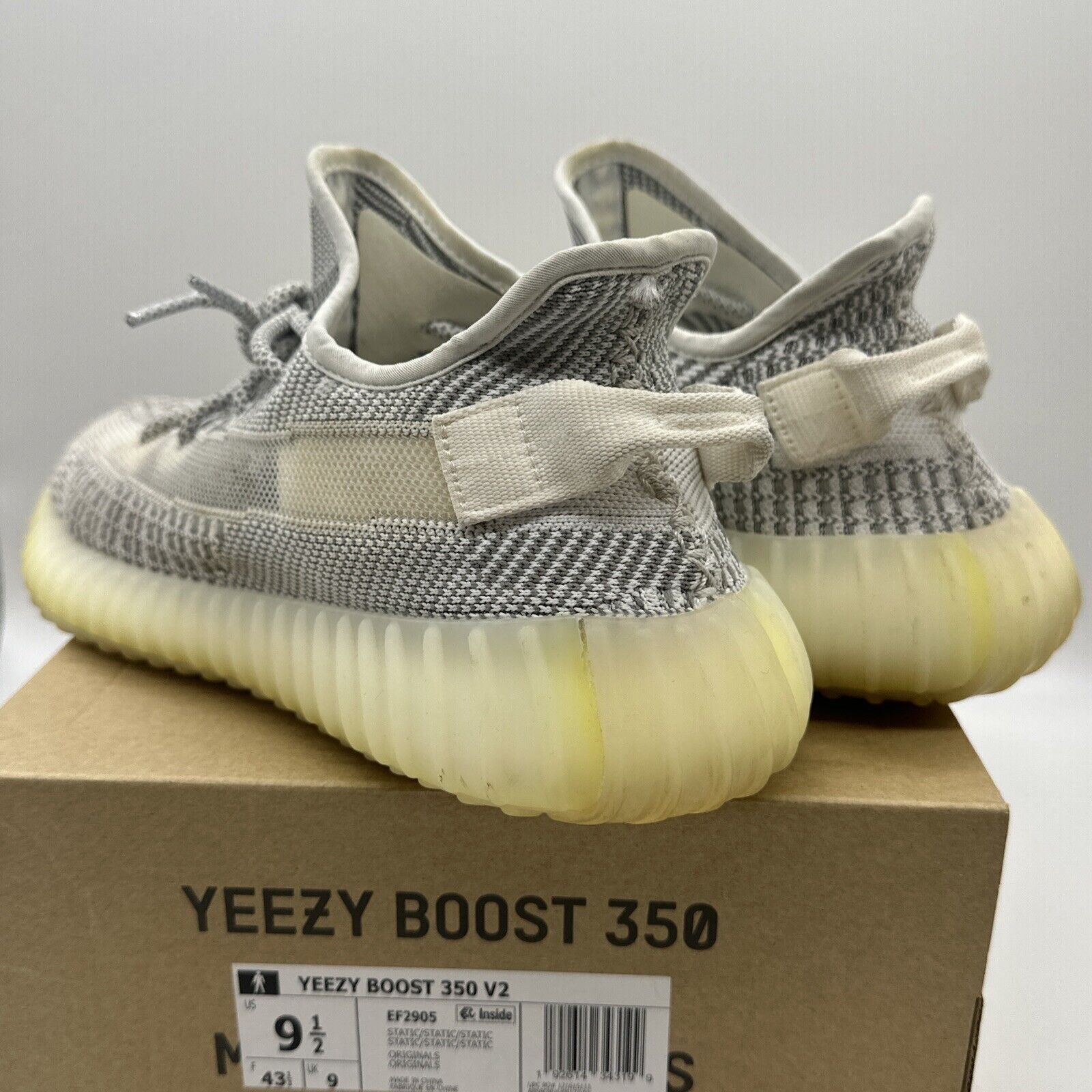 Size 9.5 - adidas Yeezy Boost 350 V2 Static Non-Reflective