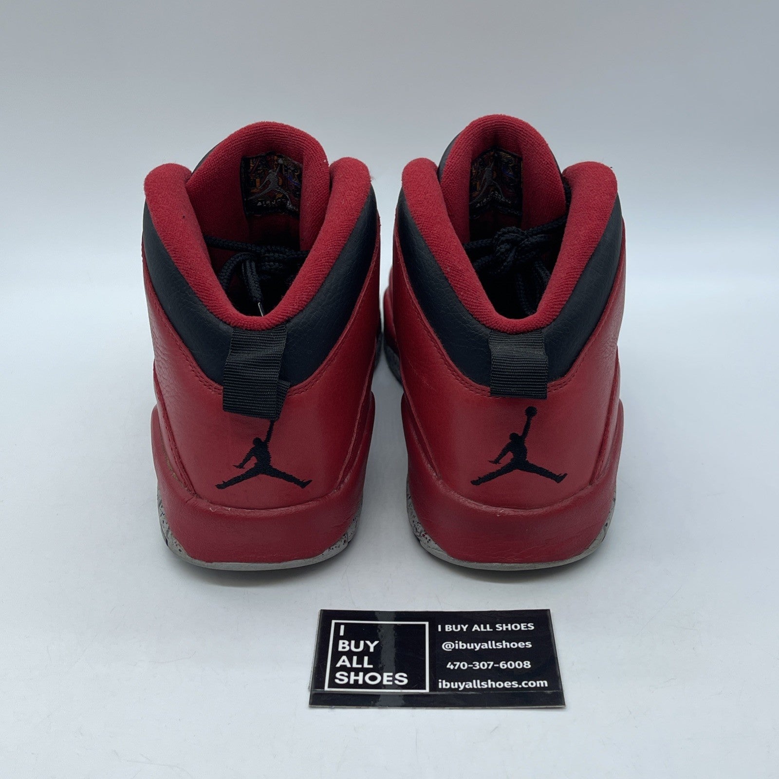 Size 9.5 - Air Jordan 10 Retro Bulls Over Broadway Red Leather (705178-601)