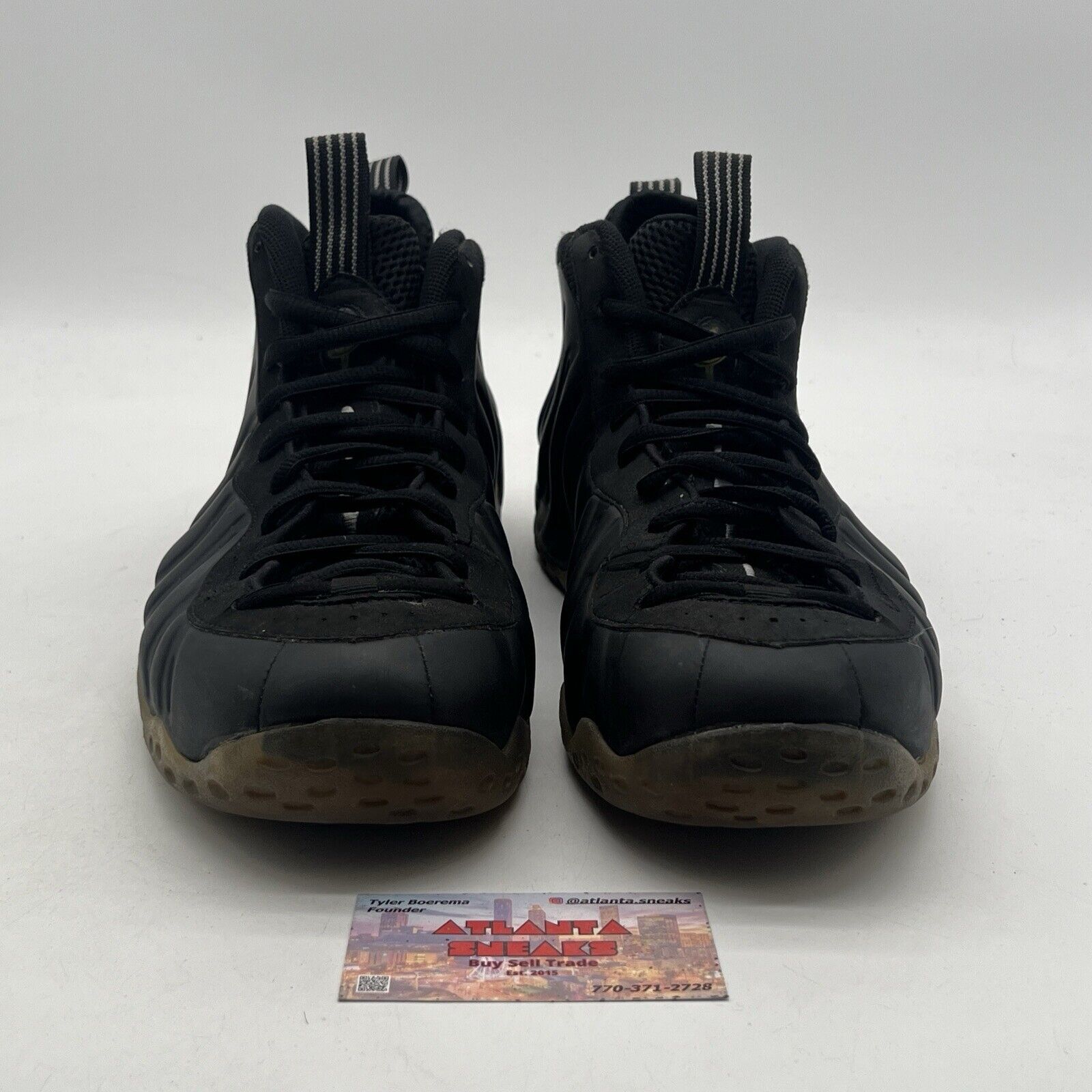 Size 12 - Nike Air Foamposite One Stealth (314996-010)