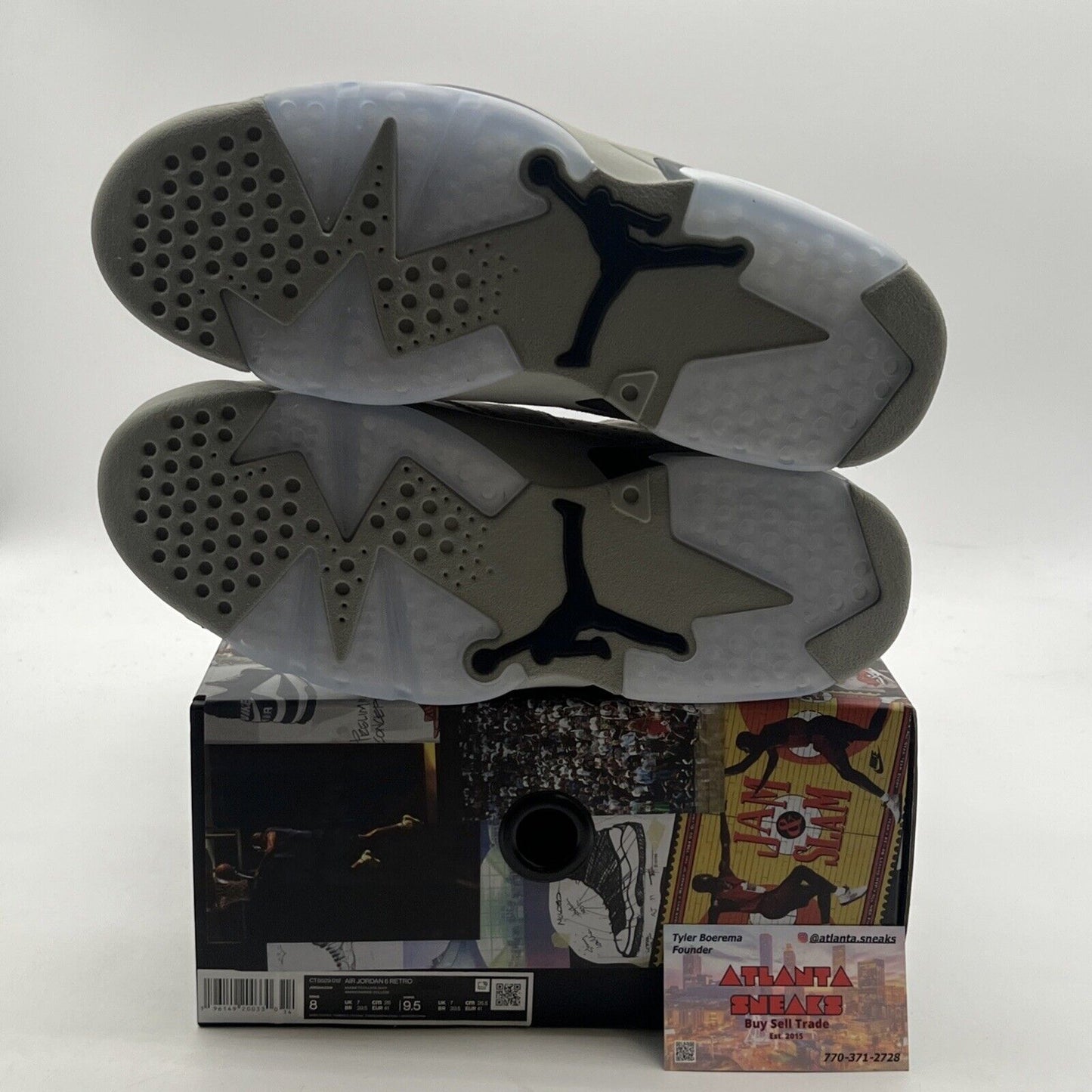 Size 8 - Air Jordan 6 Retro Mid Georgetown (CT8529-012)
