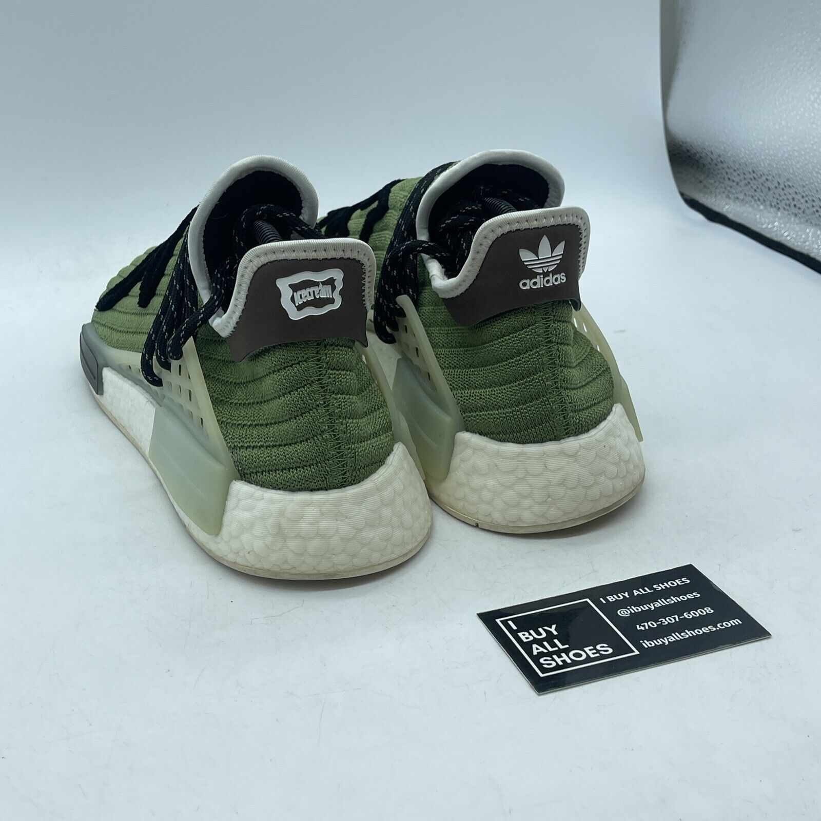 Size 9.5 - adidas BBC Ice Cream x Pharrell x NMD Human Race Running Dog (GZ1664)