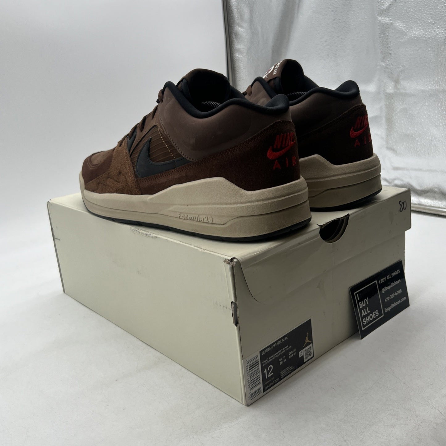 Size 12 - Air Jordan Stadium 90 Cacao Wow (DX4397-200)