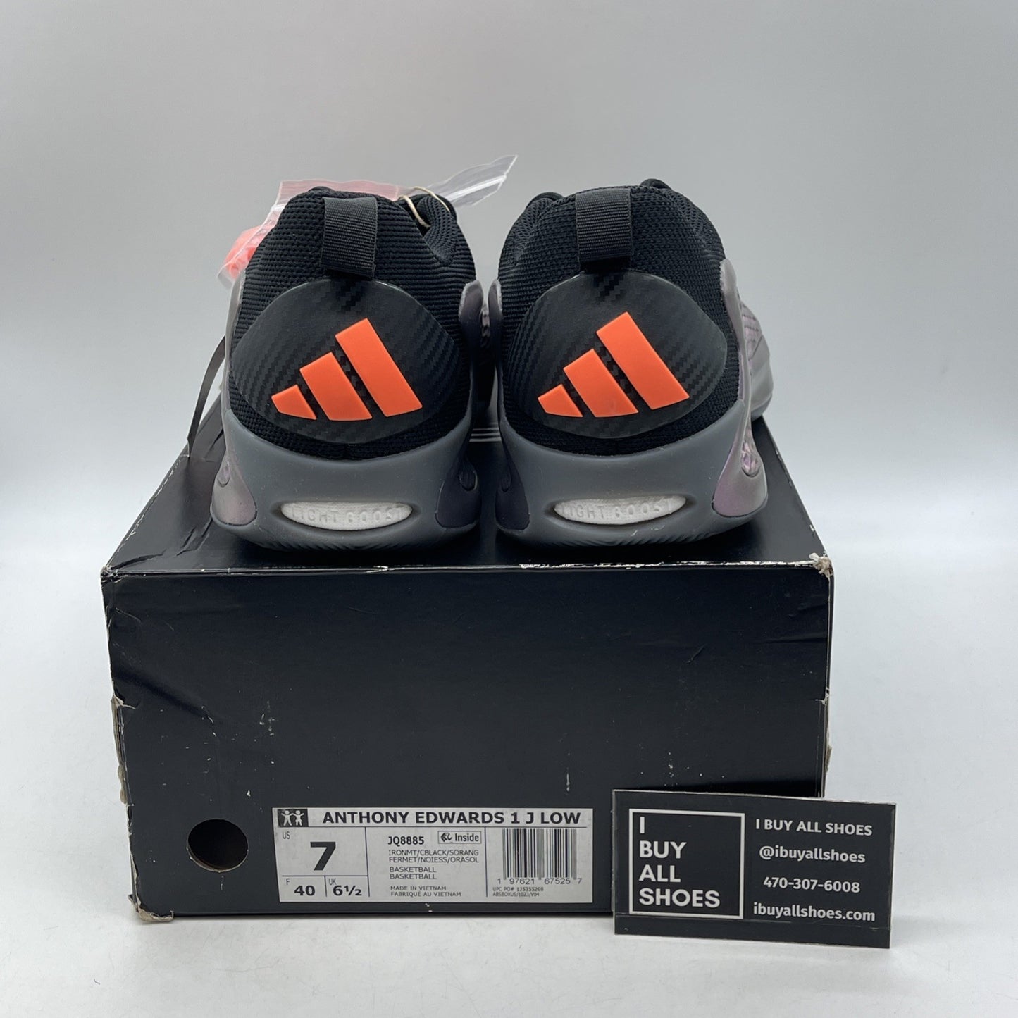 Size 7 - Adidas AE 1 Low Iron Sharpens Iron (JQ8885)