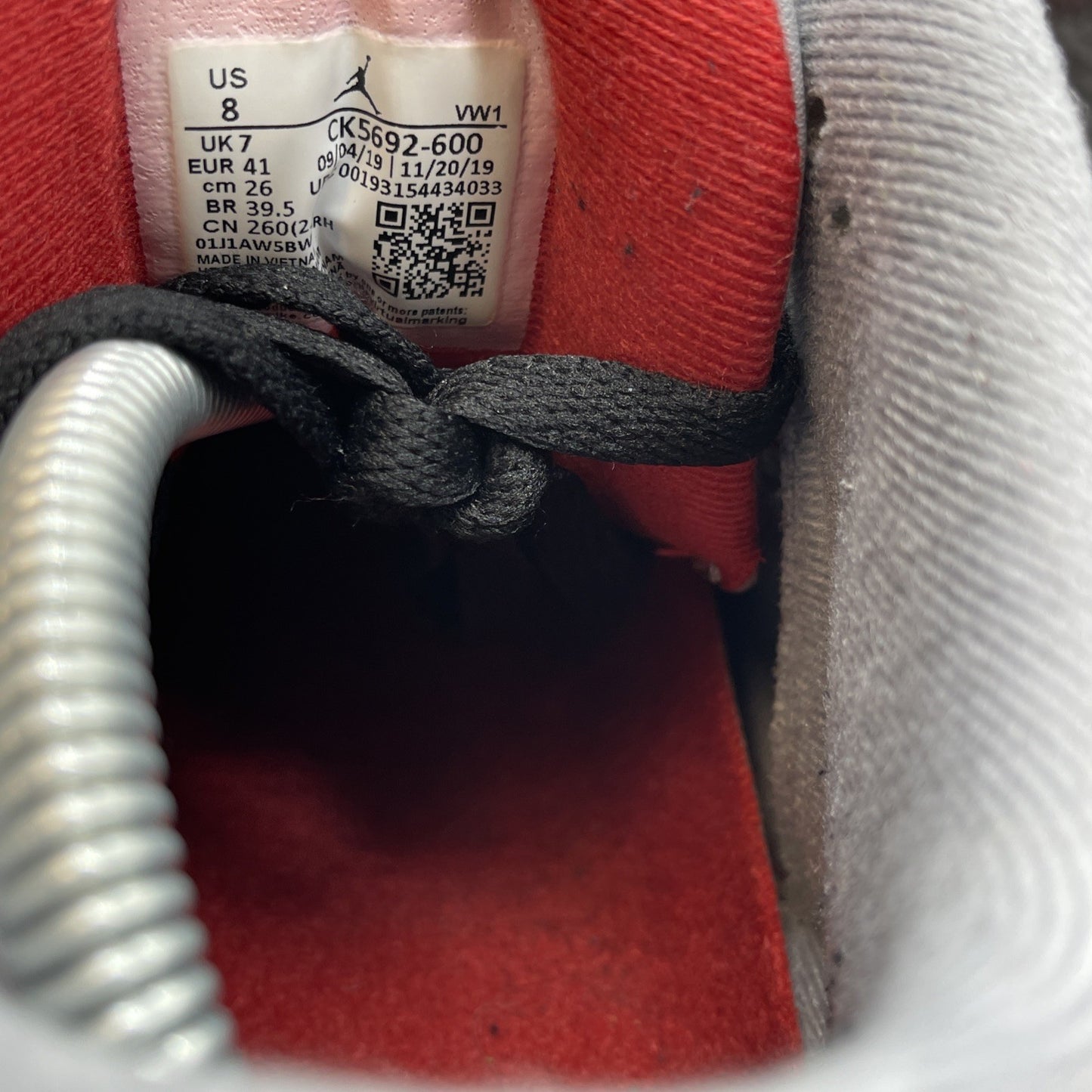 Size 8 - Jordan 3 Retro SE Mid Unite Red Grey Suede Leather (CK5692-600)