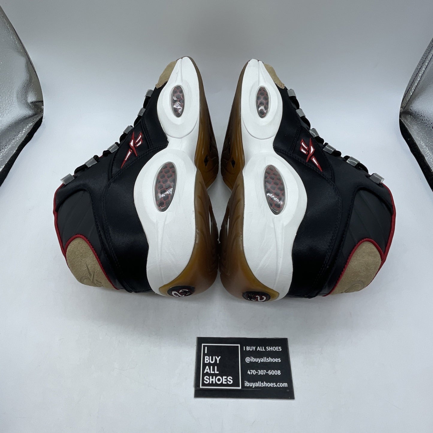 Size 14 - Reebok Question Mid 76ers Alternate (H00847)