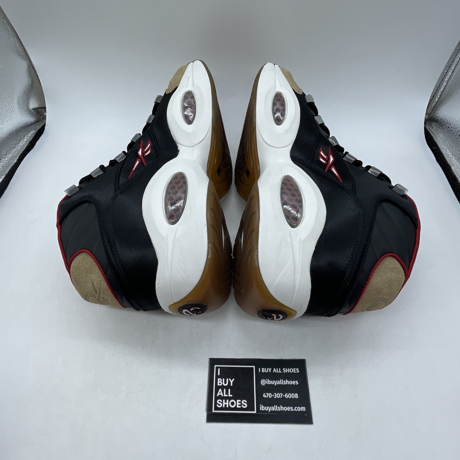 Size 14 - Reebok Question Mid 76ers Alternate (H00847)