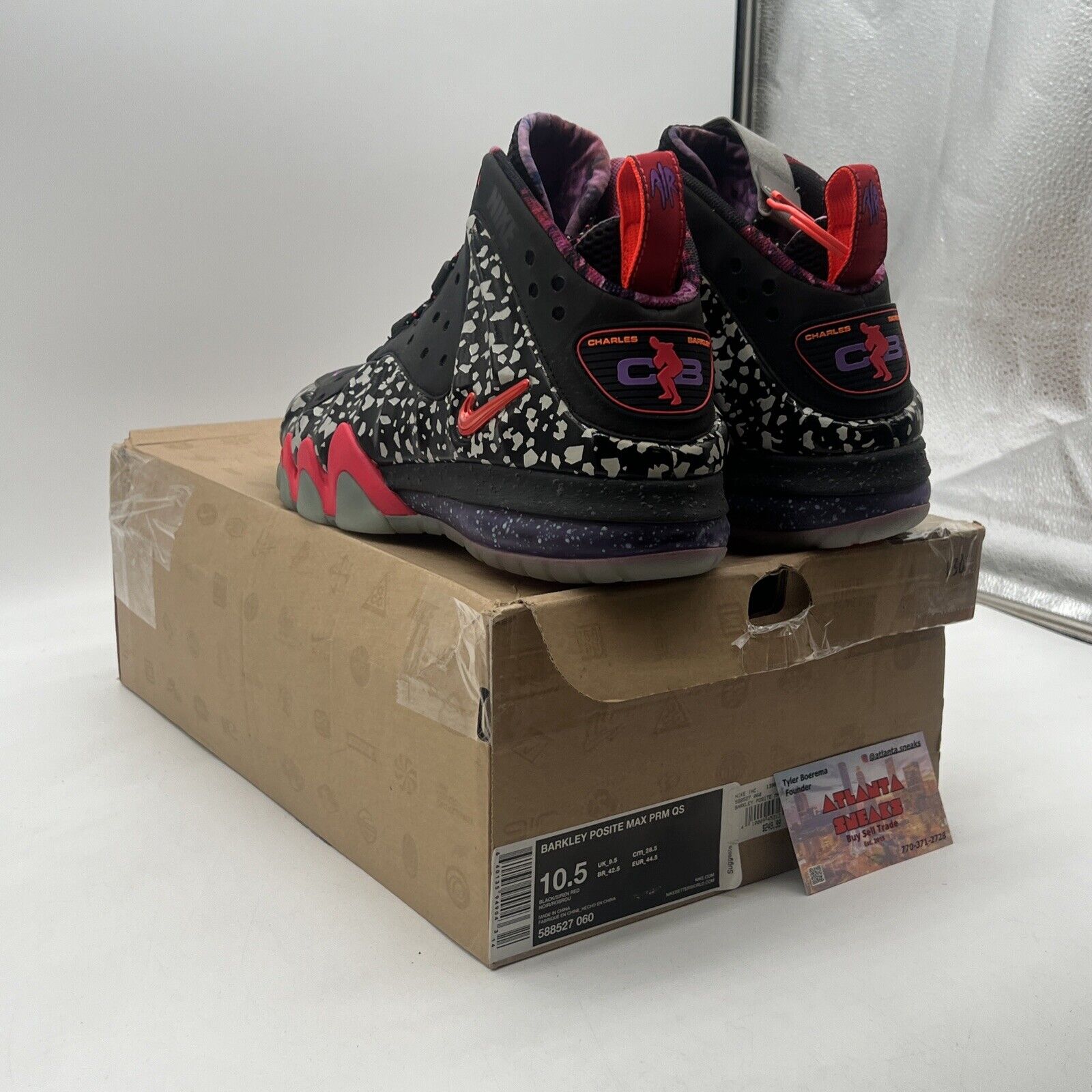 Size 10.5 - Nike Barkley Posite Max Area 72 (588527-060)