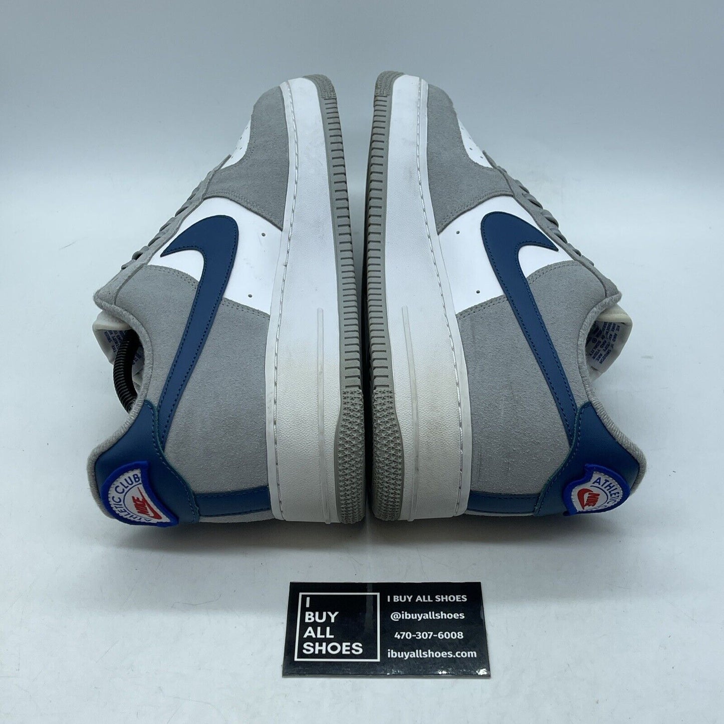 Size 11 - Nike Air Force 1 '07 LV8 Athletic Club White Blue (DH7568-001)