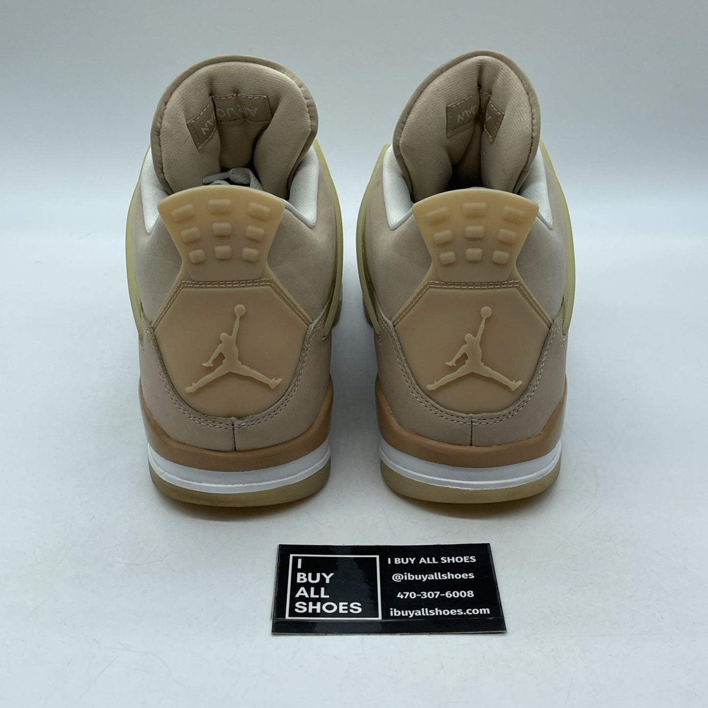 Size 11.5W - Air Jordan 4 Retro Shimmer Pink Silver Suede Leather (DJ0675-200)