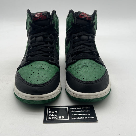 Size 7Y - Air Jordan 1 Retro OG High Pine Green 2.0 (555088-030)