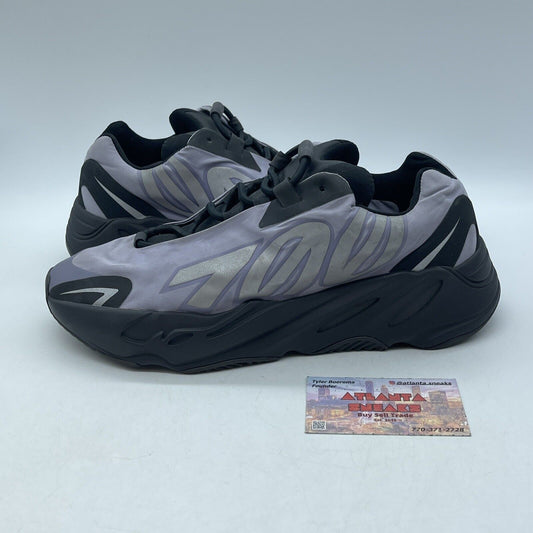 Size 10.5 - adidas Yeezy Boost 700 MNVN Geode Purple Black Suede (GW9526)