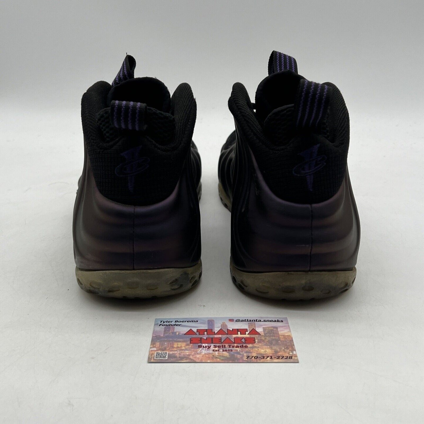 Size 11.5 - Nike Air Foamposite One 2010 Eggplant (334996-051)