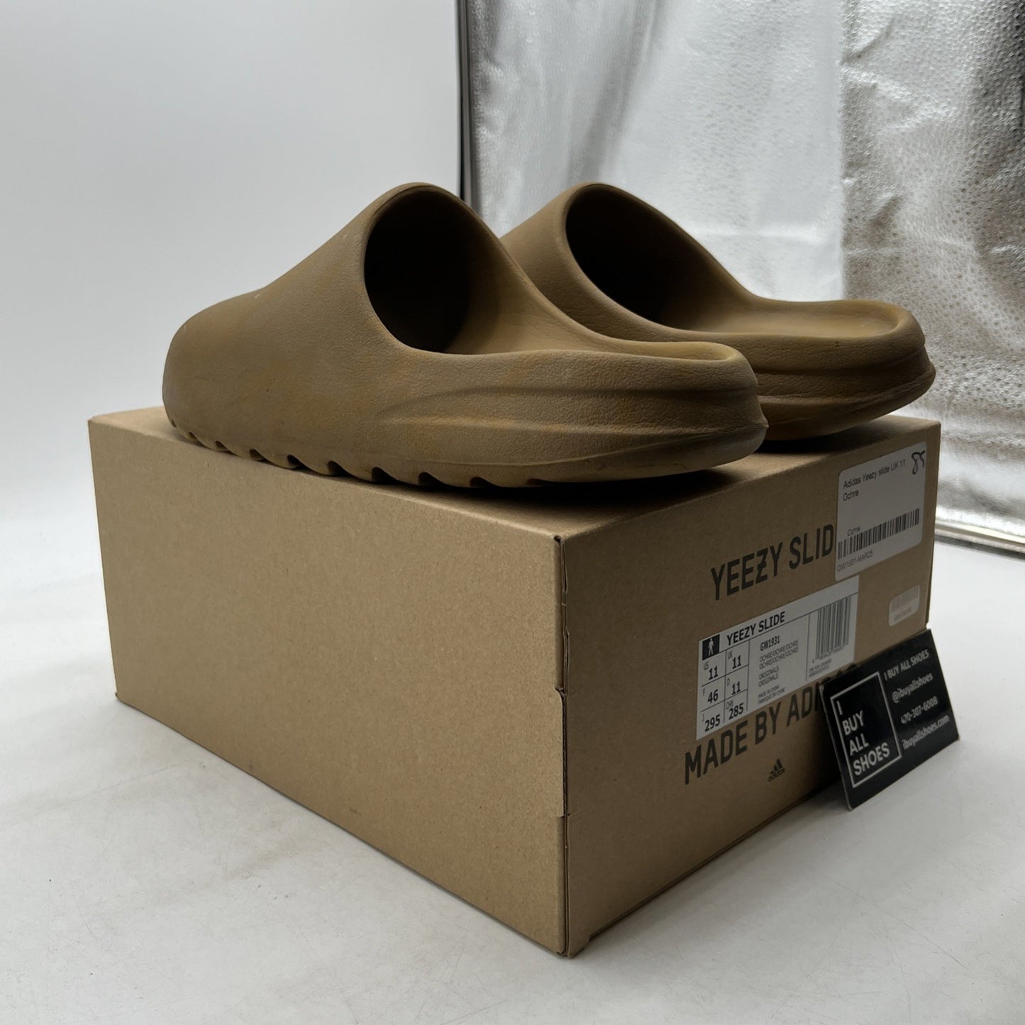 Size 11 - Adidas Yeezy Slide Ochre Men's (GW1931)